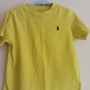 Polo Ralph Lauren yellow t-shirt 3t